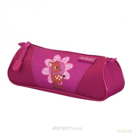 Piórnik kosmetyczka trójkątny Flexi Flower Fawn