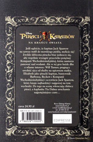 Piraci z Karaibów. Na krańcu świata - T.T. Sutherland [KSIĄŻKA]