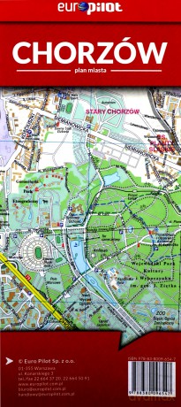 Plam miasta. Chorzów 1:20 000