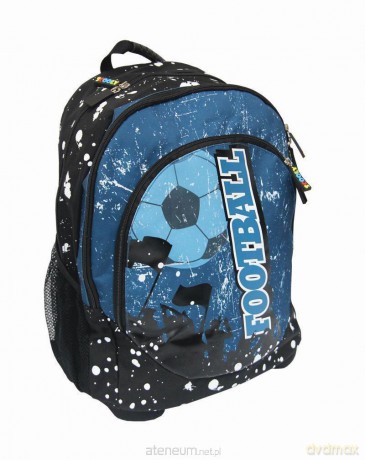 Plecak szkolny ergonomiczny Football blue
