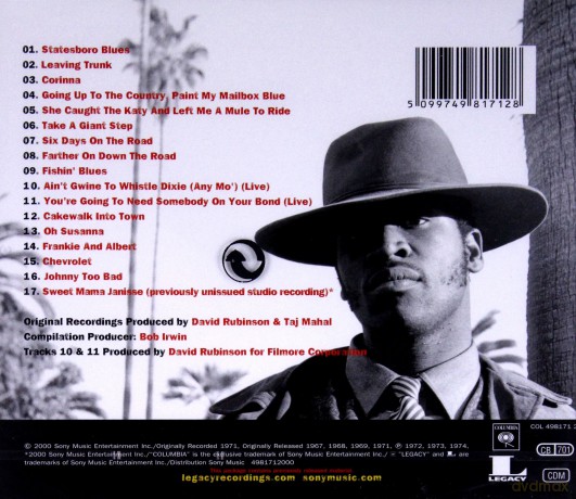 Taj Mahal: The Best Of Taj Mahal [CD]