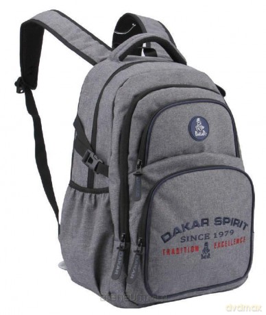Plecak zaokrąglony Dakar grey
