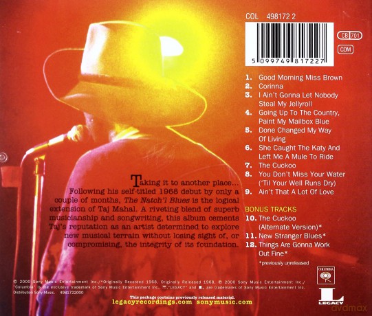 Taj Mahal: The Natch'l Blues [CD]