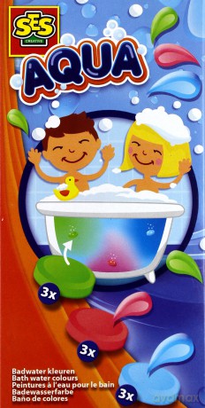 Pokoloruj wodę w wannie