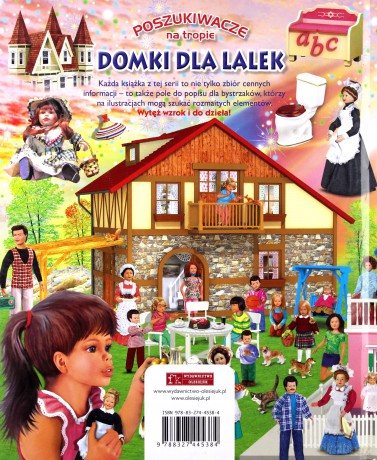 Poszukiwacze na tropie. Domki dla lalek [KSIĄŻKA]