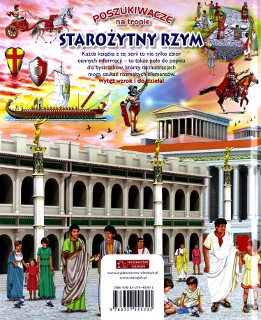Poszukiwacze na tropie. Starożytny Rzym [KSIĄŻKA]