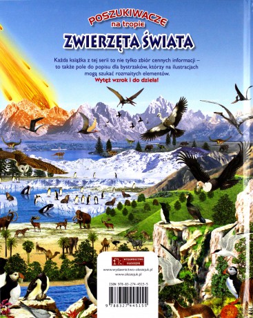 Poszukiwacze na tropie. Zwierzęta świata [KSIĄŻKA]