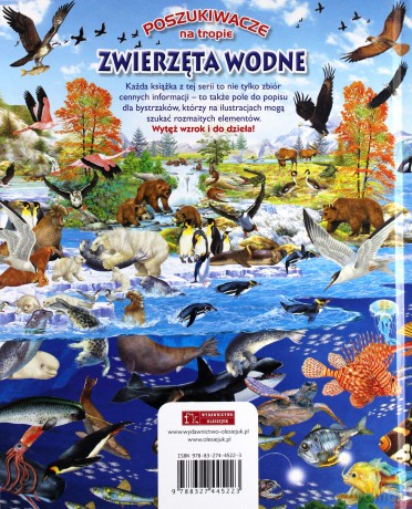 Poszukiwacze na tropie. Zwierzęta wodne [KSIĄŻKA]