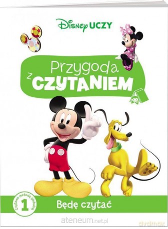 Przygoda z czytaniem. Myszka Miki. Będę czytać [KSIĄŻKA]