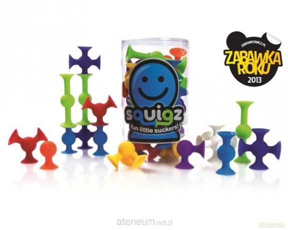 Przyssawki Squigz Silikonowe Klocki 24 el. [KLOCKI]