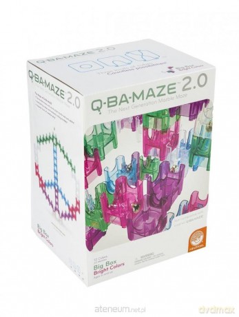 Q-Ba-Maze Big Box jaskrawe kolory 92 el.