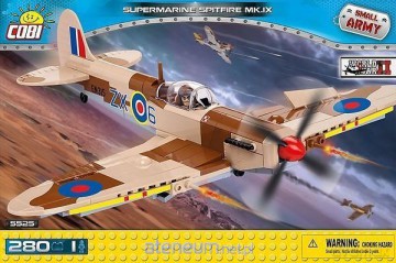 Small Army Samoloty II Supermarine Spitfire MK IX [KLOCKI]