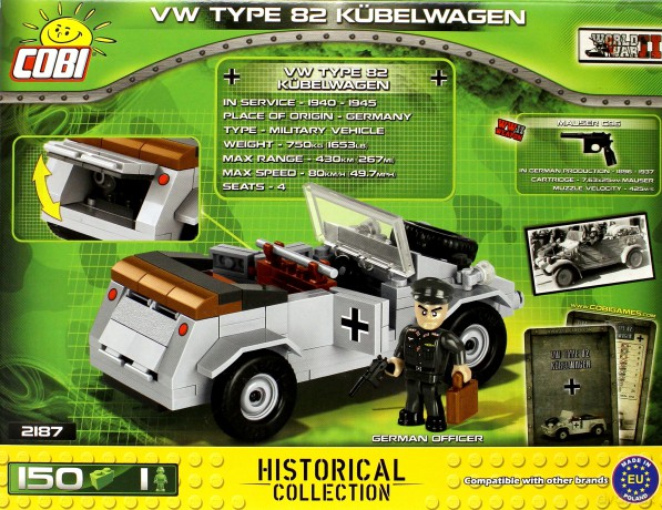 Small Army VW Typ 82 Kubelwagen [KLOCKI]