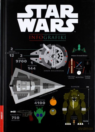 Star Wars. Infografiki (Gwiezdne Wojny) [KSIĄŻKA]