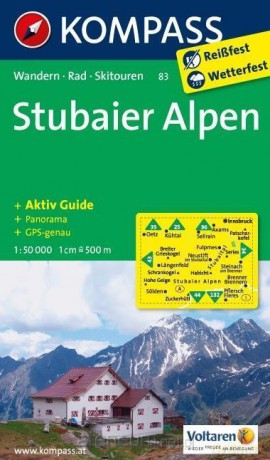 Stubaier Alpen 1:50 000