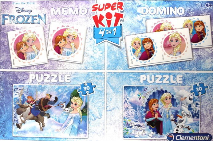 Superkit 2x30 el. + Memo + Domino Kraina Lodu [GRA]