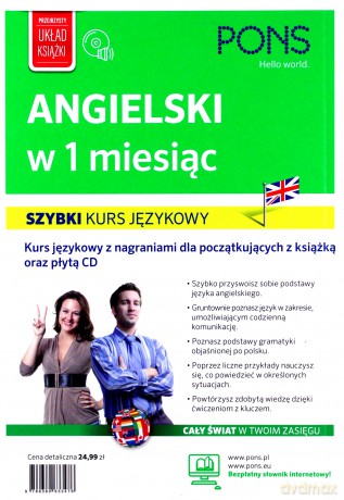 Szybki kurs językowy. Angielski w 1 miesiąc [KSIĄŻKA]+[CD]
