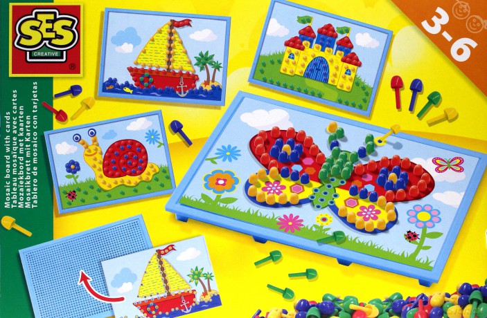 Tablica do układania mozaiek z kartami