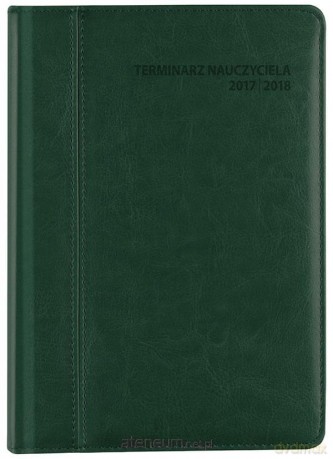Terminarz Nauczyciela 2017/2018 Nevro B5 zielony [KALENDARZ]