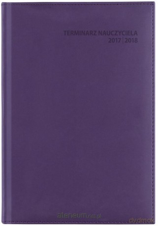 Terminarz Nauczyciela 2017/2018 Vivo B5 fioletowy [KALENDARZ]