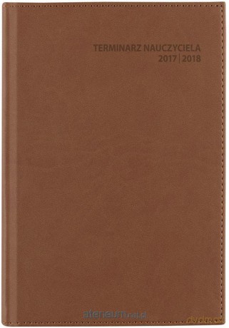 Terminarz Nauczyciela 2017/2018 Vivo B5 jasny brąz [KALENDARZ]