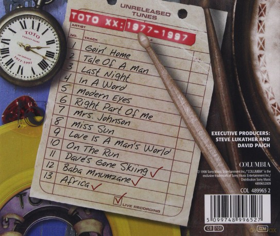 Toto: XX [CD]