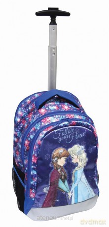 Tornister na kółkach z rączką Trolley Frozen