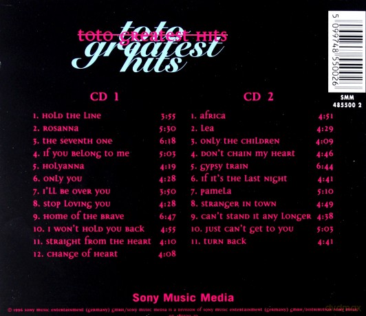 Toto: Greatest Hits [2CD]