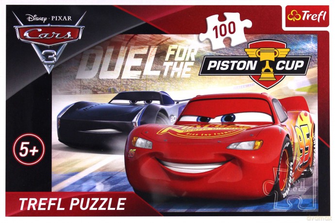 TREFL 100 el. Auta 3 - Piston Cup (Disney) [PUZZLE]
