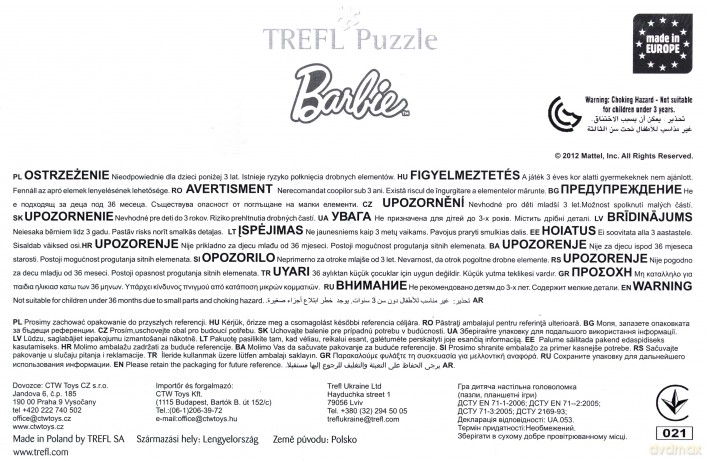 TREFL 100 el. Barbie i przyjaciółki [PUZZLE]