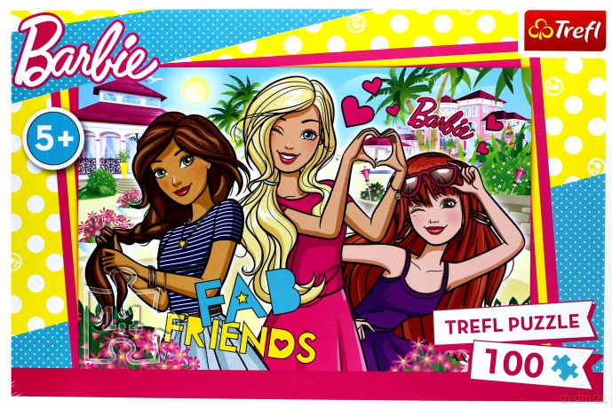 TREFL 100 el. Wakacje Barbie [PUZZLE]