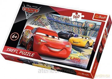 TREFL 160 el. Auta 3 Przyspieszenie (Disney) [PUZZLE]