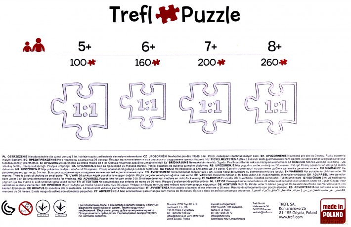 TREFL 160 el. Auta 3 Przyspieszenie (Disney) [PUZZLE]