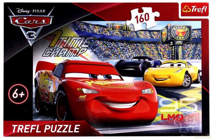 TREFL 160 el. Auta 3 Przyspieszenie (Disney) [PUZZLE]