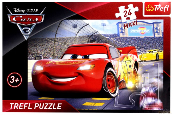 TREFL 24 maxi Auta 3 - Mistrz [PUZZLE]