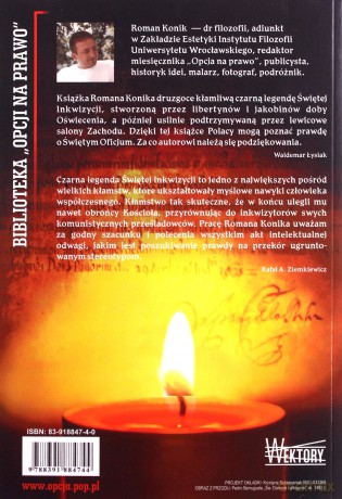 W obronie Świętej Inkwizycji - Roman Konik [KSIĄŻKA]