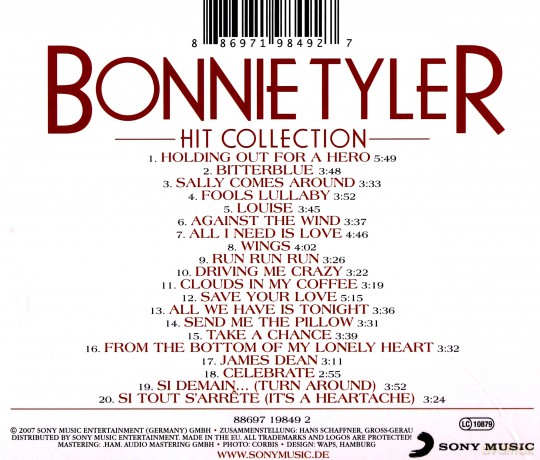 Bonnie Tyler: Hit Collection Edition [CD]