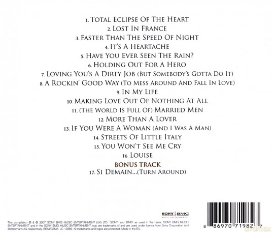 Bonnie Tyler: From The Heart. Greatest Hits [CD]