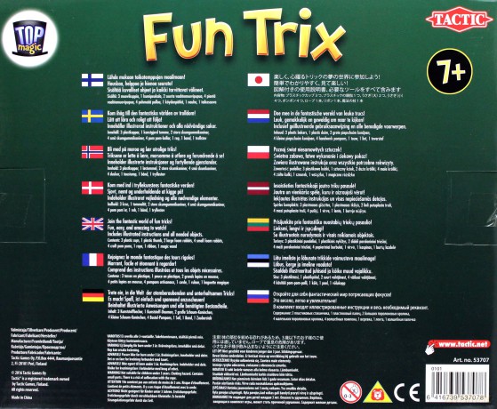 Zestaw sztuczek magicznych Fun Trix