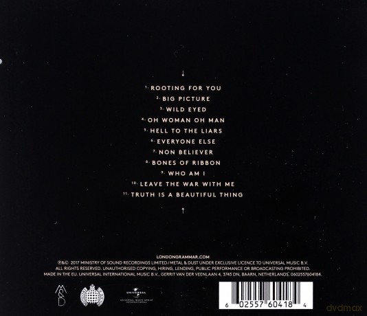 London Grammar: Truth Is A Beautiful Thing [CD]