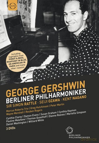 Berliner Philharmoniker & Seiji Ozawa & Sir Simon Rattle & Diane Reeves: Euroarts - Berliner Philharmoniker Play George Gershwin [3DVD]