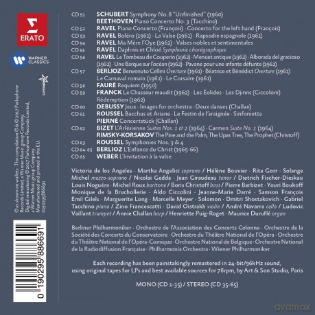 Andre Cluytens: Cluytens: The Complete Orchestral Recordings Stereo [64CD]