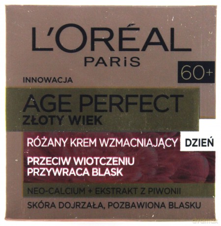 Loreal Age Perfect 60+ Złoty Wiek Krem wzmacniający różany na dzień 50ml