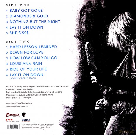 Kenny Wayne Shepherd: Lay It On Down (Blue) [Winyl]
