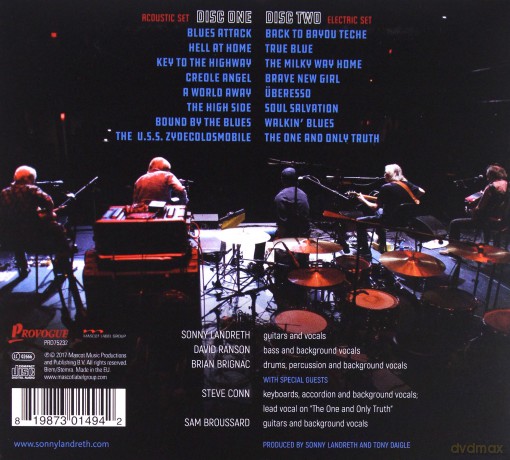 Sonny Landreth: Recorded Live in Lafayette [2CD]