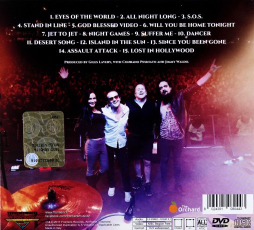 Graham Bonnet: Live… Here Comes The Night (Deluxe Edition) (digipack) [CD]+[DVD]