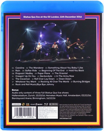Status Quo: The Last Night of the Electrics [Blu-Ray]