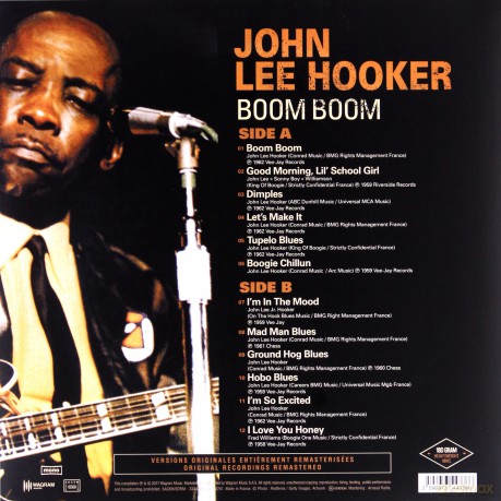 John Lee Hooker: Boom Boom [Winyl]