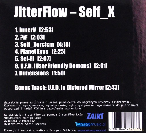 Jitterflow: Self_X [CD]