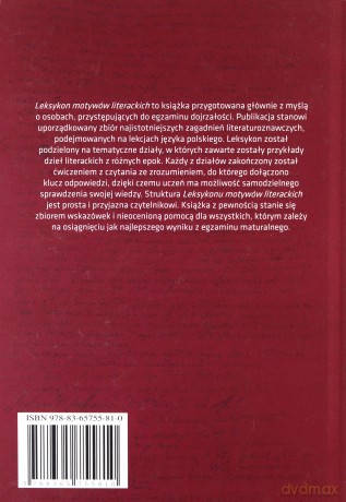 Leksykon motywów literackich - Sawinda-Dziadecka, Sędziak Katarzyna, Barbara [KSIĄŻKA]